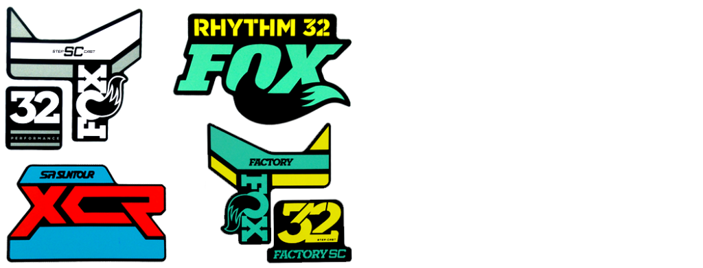 Pegatinas Ciclismo Fox Horquilla